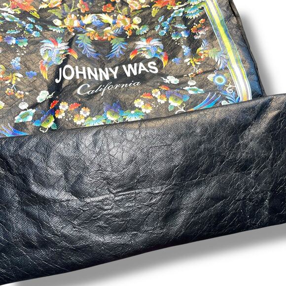 Johnny Was California Reusable Tote Bag Large Packable Carry On Travel 18 x 19" - Picture 5 of 8